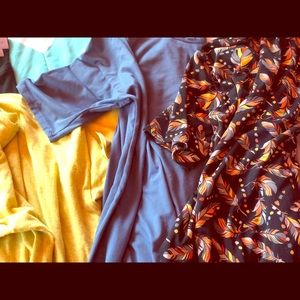 💛💛Fall Bundle LulaRoe Irma’s & Classic T💛💛